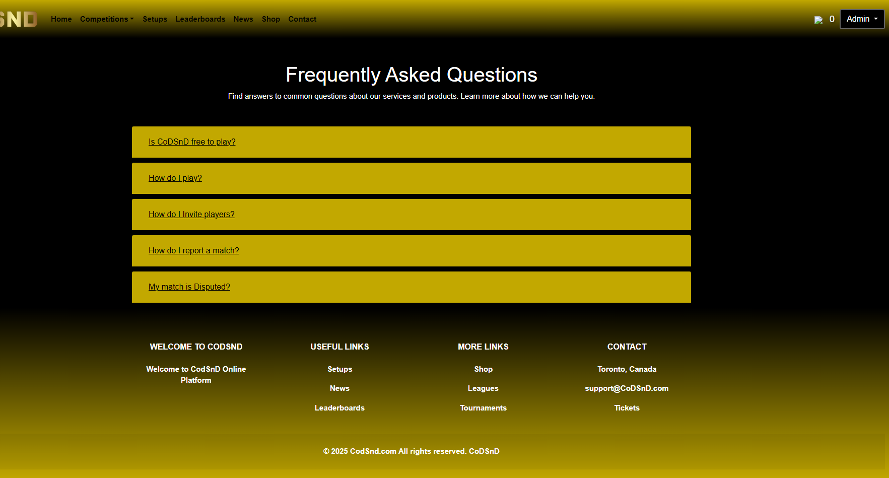 CMS Tournament/League App screenshot 3