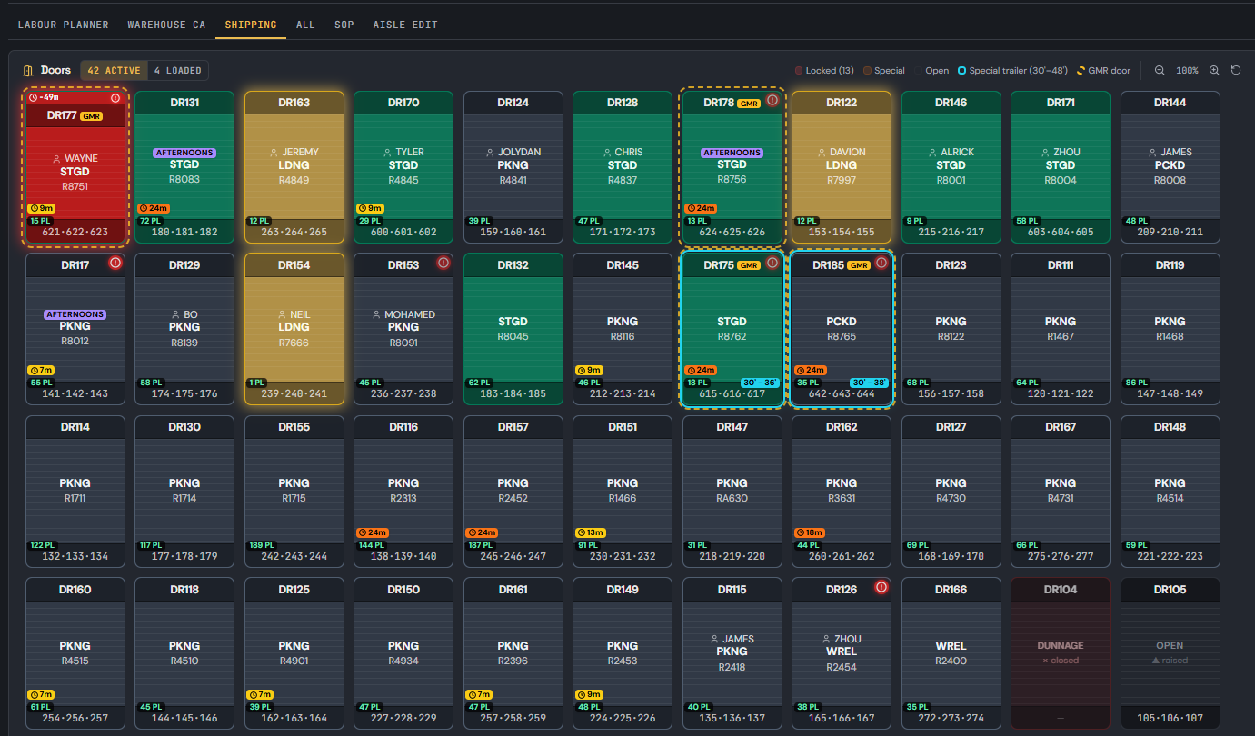 Warehouse Operations Live Feed screenshot 3